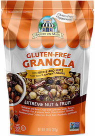 3 PACK of Bakery On Main Gluten Free Granola Extreme Nut & Fruit -- 11 oz