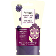 3 PACK of Aveeno Absolutely Ageless Pre-Tox Peel Off Mask -- 0.35 oz