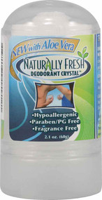 3 PACK of Naturally Fresh Deodorant Crystal -- 2.1 oz