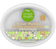 3 PACK of Simple Truth Dinner Platters -- 20 Dishes