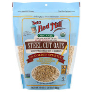<img alt="Bobs Red Mill, Organic Steel Cut Oats, Whole Grain, 24 oz (680 g)" title="Bobs Red Mill, Organic Steel Cut Oats, Whole Grain, 24 oz (680 g),039978039576"