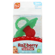 <img alt="RaZbaby, RaZ-berry Teether, 3 Months+, Green-Red, 1 Count (Discontinued Item)" title="RaZbaby, RaZ-berry Teether, 3 Months+, Green-Red, 1 Count (Discontinued Item),857371000302"