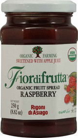 3 PACK of Rigoni di Asiago Fiordifrutta Organic Fruit Spread Raspberry -- 8.82 oz
