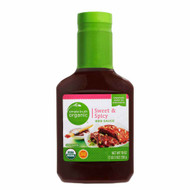 3 PACK of Simple Truth Organic BBQ Sauce Sweet & Spicy -- 19 oz