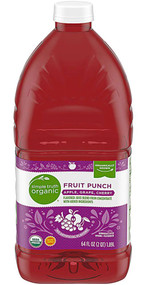 3 PACK of Simple Truth Organic Fruit Punch -- 64 fl oz