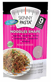 3 PACK of Skinny Pasta Konjac 9 Calories per Serving Noodles Shape Pasta Gluten Free -- 9.52 oz