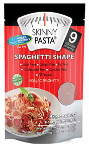 3 PACK of Skinny Pasta Konjac 9 Calories per Serving Spaghetti Shape Pasta Gluten Free -- 9.52 oz