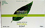3 PACK of Tea Tree Therapy Lemon Myrtle Soap Exfoliating -- 3.5 oz