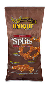 3 PACK of Unique Original Pretzel Splits -- 11 oz
