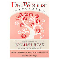 <img alt="Dr. Woods, Exfoliating Bar Soap, English Rose , 5.25 oz (149 g)" title="Dr. Woods, Exfoliating Bar Soap, English Rose , 5.25 oz (149 g),689191560311"