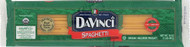 3 PACK of DaVinci Organic Spaghetti -- 16 oz