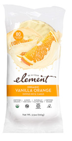 3 PACK of Element Organic Dipped Rice Cakes Vanilla Orange -- 3.5 oz