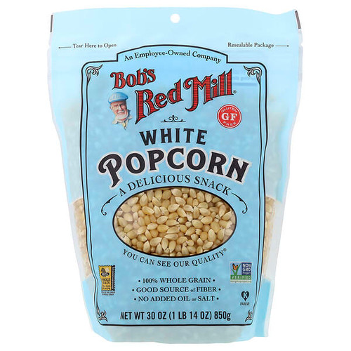 <img alt="Bobs Red Mill, White Popcorn, Gluten Free, 1 lb 14 oz (850 g)" title="Bobs Red Mill, White Popcorn, Gluten Free, 1 lb 14 oz (850 g),039978022950"
