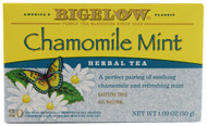 3 PACK of Bigelow Tea Herbal Tea Caffeine Free Chamomile Mint -- 20 Tea Bags