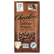 <img alt="Chocolove, Coffee Crunch in Dark Chocolate, 55% Cocoa, 3.2 oz (90 g)" title="Chocolove, Coffee Crunch in Dark Chocolate, 55% Cocoa, 3.2 oz (90 g),716270001561"