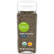 3 PACK of Simple Truth Organic Mint Flakes Leaves -- 0.55 oz