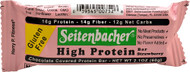 3 PACK of Seitenbacher High Protein Bar Gluten Free Strawberry -- 2.1 oz