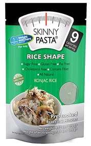 3 PACK of Skinny Pasta Konjac 9 Calories per Serving Rice Shape Pasta Gluten Free -- 9.52 oz