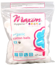 Maxim Hygiene Products, Organic Cotton Balls, 100 Count