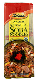 3 PACK of Roland Organic Buckwheat Soba Noodles -- 12.8 oz