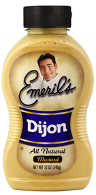 3 PACK of Emerils All Natural Mustard Dijon -- 12 oz
