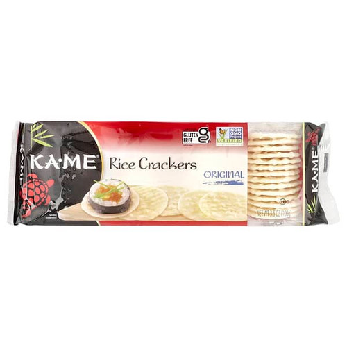 <img alt="KA-ME, Rice Crackers, Original, 3.5 oz (100 g)" title="KA-ME, Rice Crackers, Original, 3.5 oz (100 g),070844001013"
