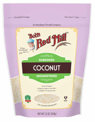3 PACK of Bob's Red Mill, Shredded Coconut, Unsweetened, 12 oz (340 g)