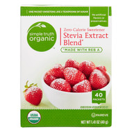 3 PACK of Simple Truth Organic Stevia Extract Blend -- 40 Packets