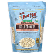 <img alt="Bobs Red Mill, Organic Quick Cooking Rolled Oats, Whole Grain, 16 oz (454 g)" title="Bobs Red Mill, Organic Quick Cooking Rolled Oats, Whole Grain, 16 oz (454 g),039978029539"