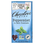 <img alt="Chocolove, Peppermint in Dark Chocolate, 55% Cocoa, 3.2 oz (90 g)" title="Chocolove, Peppermint in Dark Chocolate, 55% Cocoa, 3.2 oz (90 g),716270001516"