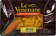 3 PACK of Le Veneziane Rigatoni Corn Pasta Gluten Free -- 8.8 oz