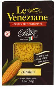 3 PACK of Le Veneziane Gluten Free Corn Pasta Ditalini -- 8.8 oz