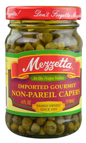 3 PACK of Mezzetta Imported Gourmet Non-Pareil Capers -- 4 fl oz