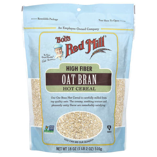 <img alt="Bobs Red Mill, High Fiber Oat Bran Hot Cereal, 18 oz (510 g)" title="Bobs Red Mill, High Fiber Oat Bran Hot Cereal, 18 oz (510 g),039978041432"