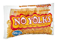 3 PACK of No Yolks Enriched Egg White Pasta Extra Broad -- 12 oz