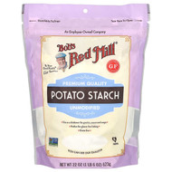 <img alt="Bobs Red Mill, Potato Starch, Unmodified, Gluten Free, 22 oz (623 g)" title="Bobs Red Mill, Potato Starch, Unmodified, Gluten Free, 22 oz (623 g),039978025258"