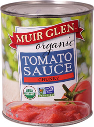 3 PACK of Muir Glen Organic Chunky Tomato Sauce -- 28 oz