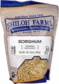 3 PACK of Shiloh Farms Organic Sorghum Grain -- 16 oz