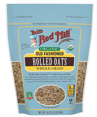 3 PACK of Bobs Red Mill Organic Rolled Oats Old fashioned -- 16 oz