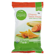 3 PACK of Simple Truth Organic Corn Tortilla Chips Sweet Potato -- 7.5 oz