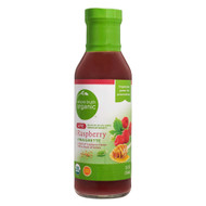 3 PACK of Simple Truth Organic Lite Raspberry Vinaigrette -- 12 fl oz