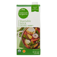 3 PACK of Simple Truth Organic Fat-Free Vegetable Stock -- 32 oz