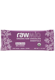 3 PACK of Windy City Organics Rawmio Essentials Chocolate Bar 85% Cacao Quiet Dark -- 1.1 oz