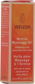 3 PACK of Weleda Arnica Massage Oil Trial Size -- 0.34 fl oz