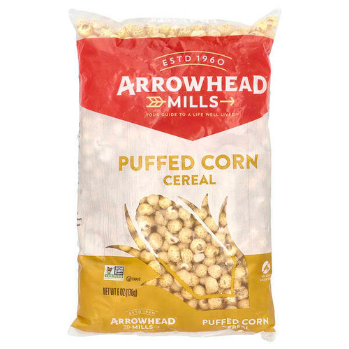 <img alt="Arrowhead Mills, Puffed Corn Cereal, 6 oz (170 g)" title="Arrowhead Mills, Puffed Corn Cereal, 6 oz (170 g),074333474302"