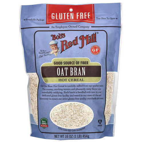 <img alt="Bobs Red Mill, Oat Bran Hot Cereal, Gluten Free, 1 lb (454 g)" title="Bobs Red Mill, Oat Bran Hot Cereal, Gluten Free, 1 lb (454 g),039978013781"
