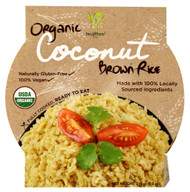 3 PACK of Healthee Organic Brown Rice Bowl Coconut -- 7.6 oz