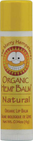3 PACK of Merry Hempsters Organic Hemp Lip Balm Natural -- 0.14 oz