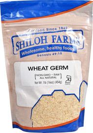 3 PACK of Shiloh Farms Raw Wheat Germ -- 16 oz