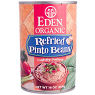 3 PACK of Eden Foods Organic Refried Pinto Beans -- 16 oz